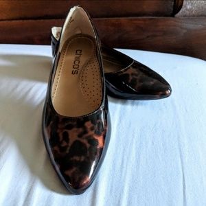 Chico's Leather Flats